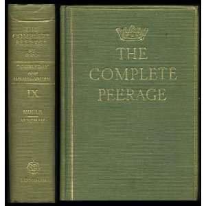  The Complete Peerage of England, Scotland, Ireland, Great 