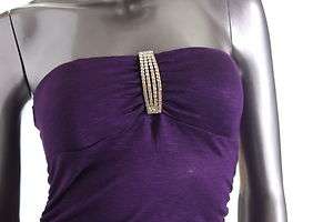   Gorgeous pinned Tube Top with built in bra S/M/L, red/purple/teal
