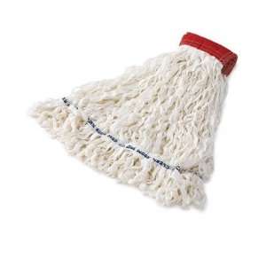 Clean Room Large Rayon Mop Heads with Looped End in White 