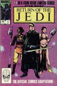 Star Wars Return of the Jedi Comic #1, 1983 VFN/NM  