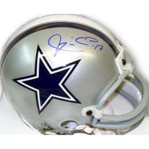  Quincy Carter autographed Football Mini Helmet (Dallas 