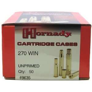  Hornady Unprimed 270 Winchester Cartridge Case