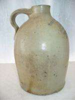   Canadian 1/2 Gallon Stoneware Jug 1900s Merchant Wine Liquor  