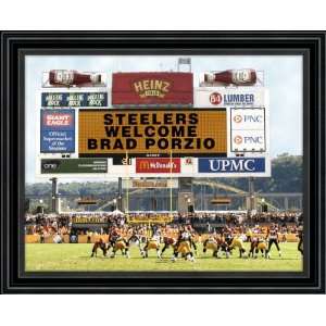  Pittsburgh Steelers Personalized Score Board Memories 
