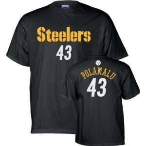   Reebok Name and Number Pittsburgh Steelers T Shirt