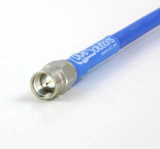   Signature Series 5CFB High Performance RF Cable, connector details