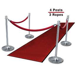 Traditional Rope Stanchion Kit  