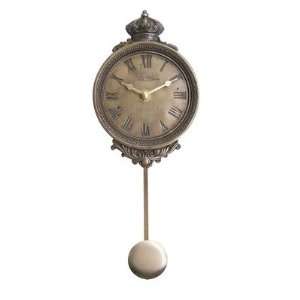  New Haven Bronze Crown Pendulum Clock