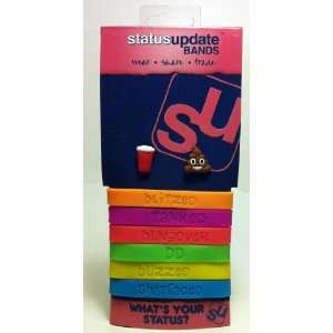  Status Update Bands Party Pack Regular Jewelry