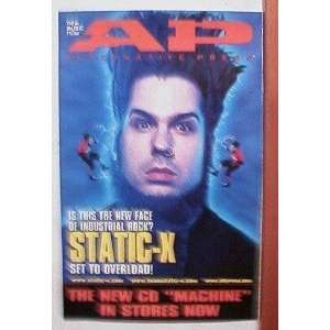  Static X Promo Poster Static X StaticX 