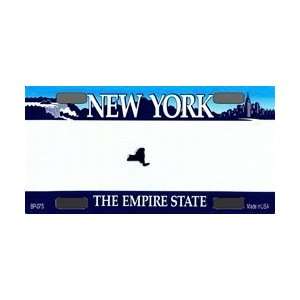 New York State Background Blanks FLAT Bicycle License Plates Blanks 