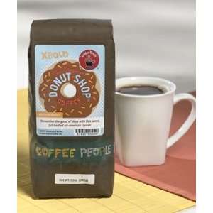 Coffee People ~ DONUT SHOP Whole Bean Coffee ~ 12 oz Bag  