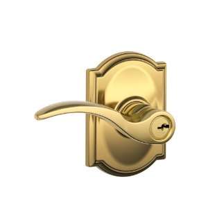 Schlage F51 STA 605 CAM Camelot Collection St. Annes Keyed Entry Lever 