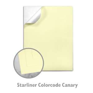  Starliner Colors Pale Yellow Label Sheet   2000/Carton 