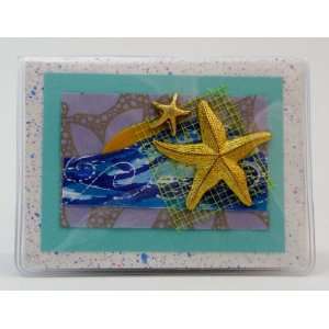  Starfish Business Card Case Made in the Usa #638 Office 