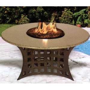  The Hacienda Collection Chat Height Firepit Table