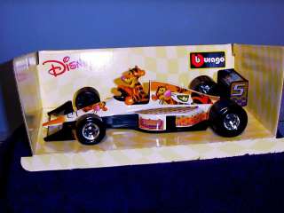   Pooh Tigger 1/24 F1 Formula One Race Car Race Car BBurago NEW  