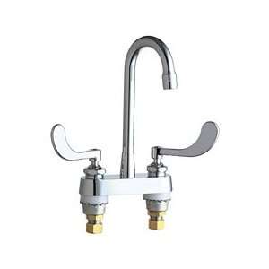  Chicago Faucets 895 317RGD1XKCP Chrome Manual Deck Mounted 