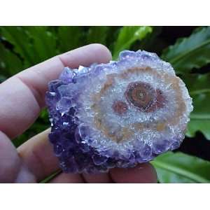  A1705 Gemqz Amethyst Stalactite Polished Face Nice 