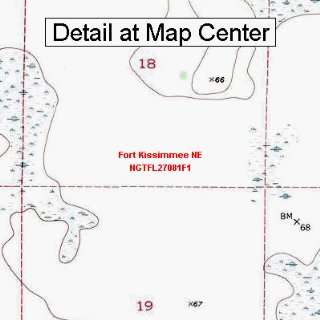   Map   Fort Kissimmee NE, Florida (Folded/Waterproof) Sports