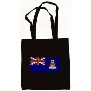  Cayman Islands Flag Tote Bag Black 