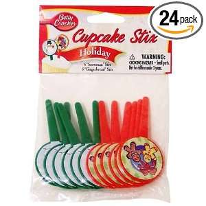 Cake Mate Cupcake Stix, Christmas, 12 Count, Units (Pack of 24)