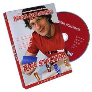    Magic DVD Dice Stacking by Dennis Schleussner Toys & Games