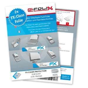  2 x atFoliX FX Clear Invisible screen protector for Sony 