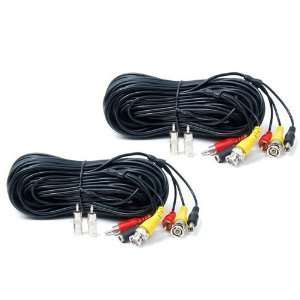   Security Camera Extension Wires Cords for CCTV DVR Home Installation