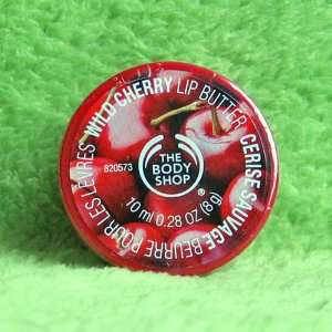  Body Shop Wild Cherry Lip Butter