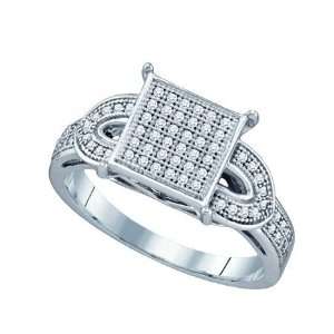   25CT DIA MICRO PAVE RING  Size 7 Gold and Diamonds Jewelry