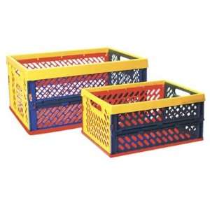   Collapsible Crate (Primary)   12 pack by Early Childhood Resources