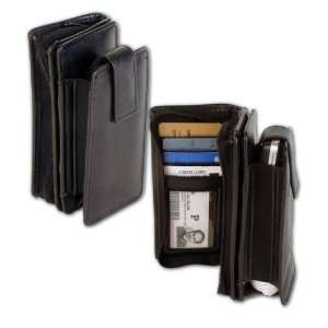   Samsonite Leather Cell Phone Wallet [Black] Cell Phones & Accessories