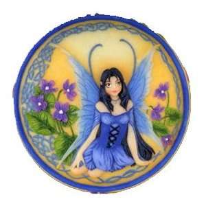  Celtic Violet Butterfly Fairy Fairies Jewelry Box New 