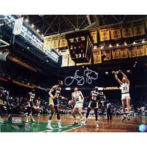  Larry Bird Boston Celtics   Horizontal Jump Shot vs. Lakers 