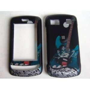   Roll Skull Guitar Design LG Xenon GR500 Cell Phone Case Electronics