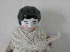 Beautiful Tiny 7 Antique China Head Doll Original Body  