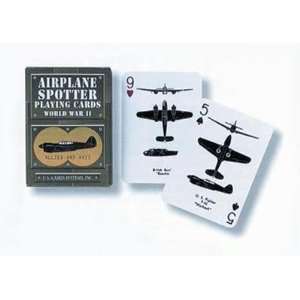  Spotter Deck Airplane WW II Playing Cards 