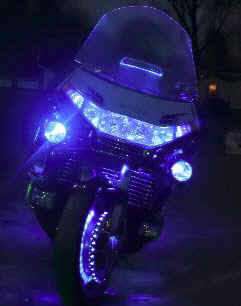   beam angle on the leds your motorcycle will look so cool speeding by