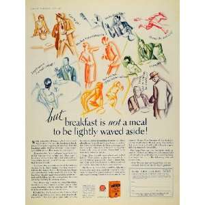  1928 Ad Postum Grape Nuts Cereal Health Food Breakfast 