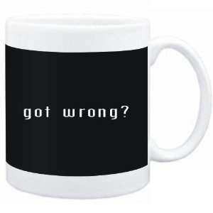 Mug Black  Got wrong?  Adjetives 