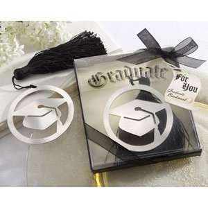    Graduation Bookmark with Elegant Black Tassel