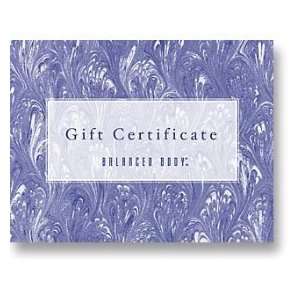  Gift Certificate, $50