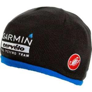  Castelli Garmin Cervelo Team Toque Beanie Black, One Size 