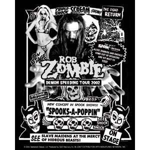 Rob Zombie Spooks Sticker S 4786 Automotive