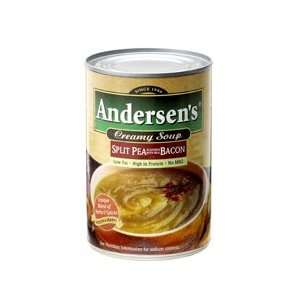 Andersen Split Pea w/Bacon 12ct  Grocery & Gourmet Food
