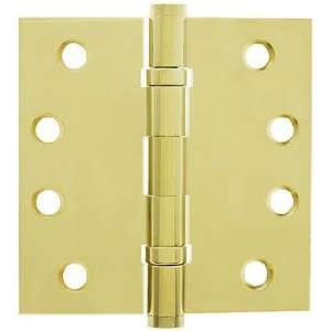  Brass Door Hinges. 4 Ball Bearing Door Hinge With Button 
