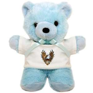  Teddy Bear Blue Bald Eagle with Feathers Dreamcatcher 