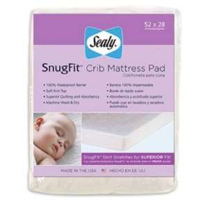 Sealy Baby   SnugFit Crib Mattress Pad Baby