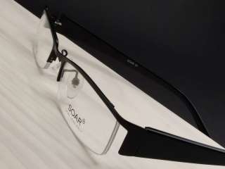 NEW piano black METAL+ACETATE RX Eyeglass Frame E1135  